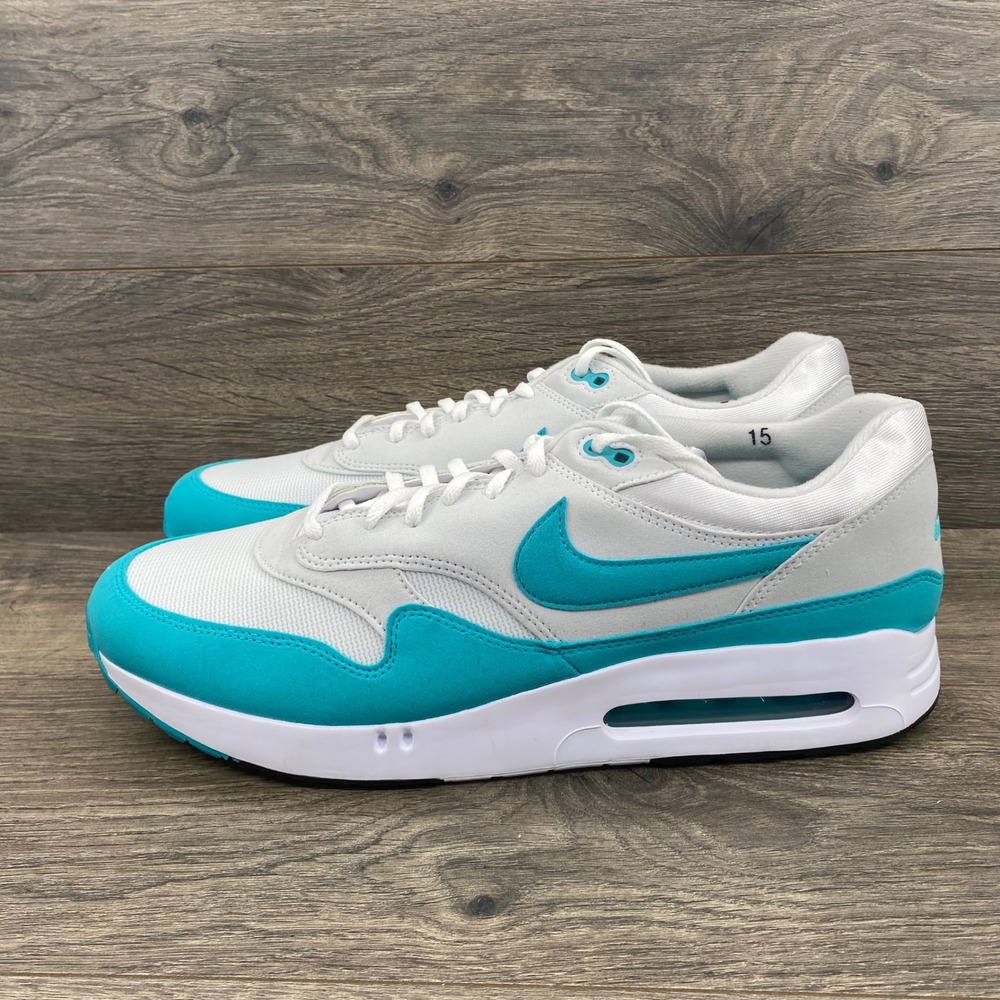Nike Air Max 1 86 OG Golf Mens 15 White Aquatic Blue DV1403-117